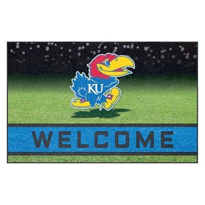 NCAA Kansas Jayhawks Crumb Rubber Door Mat 18"x30"