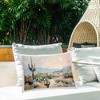 Stupell Industries Prairie Desert with Cacti Outdoor Decorative Throw Pillow, 14 x 20 - 3 of 3