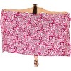 LA LEELA Women's Beachwear Summer Bathing Suit Sarong Beach Pareo Wrap Swim Bottom for Women One Size Pink_AA51 - 4 of 4