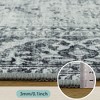 Lahome Oriental Runner Rug Washable Grey 2'1"x8' Kitchen Runner Rug Low-Pile Soft Farmhouse Print Carpet Runners for Hallways Entryway Laundry - 3 of 4