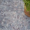 Nourison New Concept Washables Back to College Vintage Medallion Indoor Non-Slip Flatweave Rug - 3 of 4