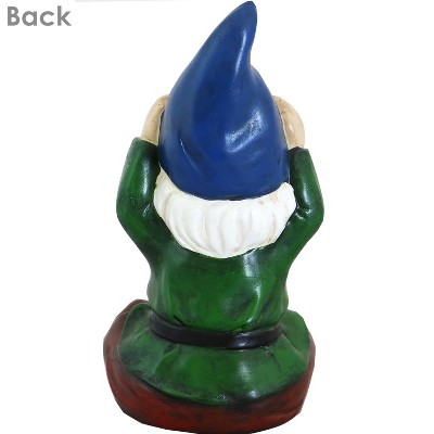 Sage the Yoga Garden Gnome Resin Statue, 11"