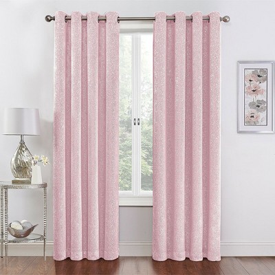 GoodGram 2 Pack Hotel Thermal Grommet 100% Blackout Window Curtain Panels