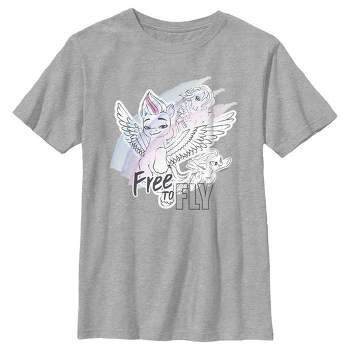 Boy's My Little Pony: Friendship is Magic Generations Free To Fly T-Shirt