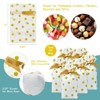 Wrapables Gold Dots Drawstring Treat Bags (50pcs) - 2 of 4