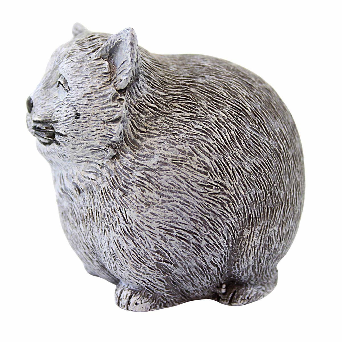 Roman 2.5 Inch Pudgy Pebble Pals Garden Figurine Everyday Figurine , Lightweight Summer Decor Animal Mini (1PC) - thumbnail 3
