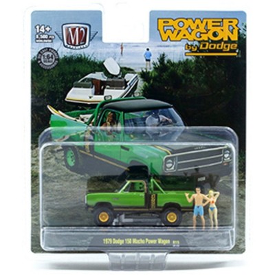 M2 Machines 1979 Dodge Lil' Red Express Power Wagon Adventure