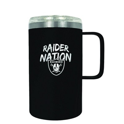 NFL Las Vegas Raiders 18oz Hustle Travel Mug