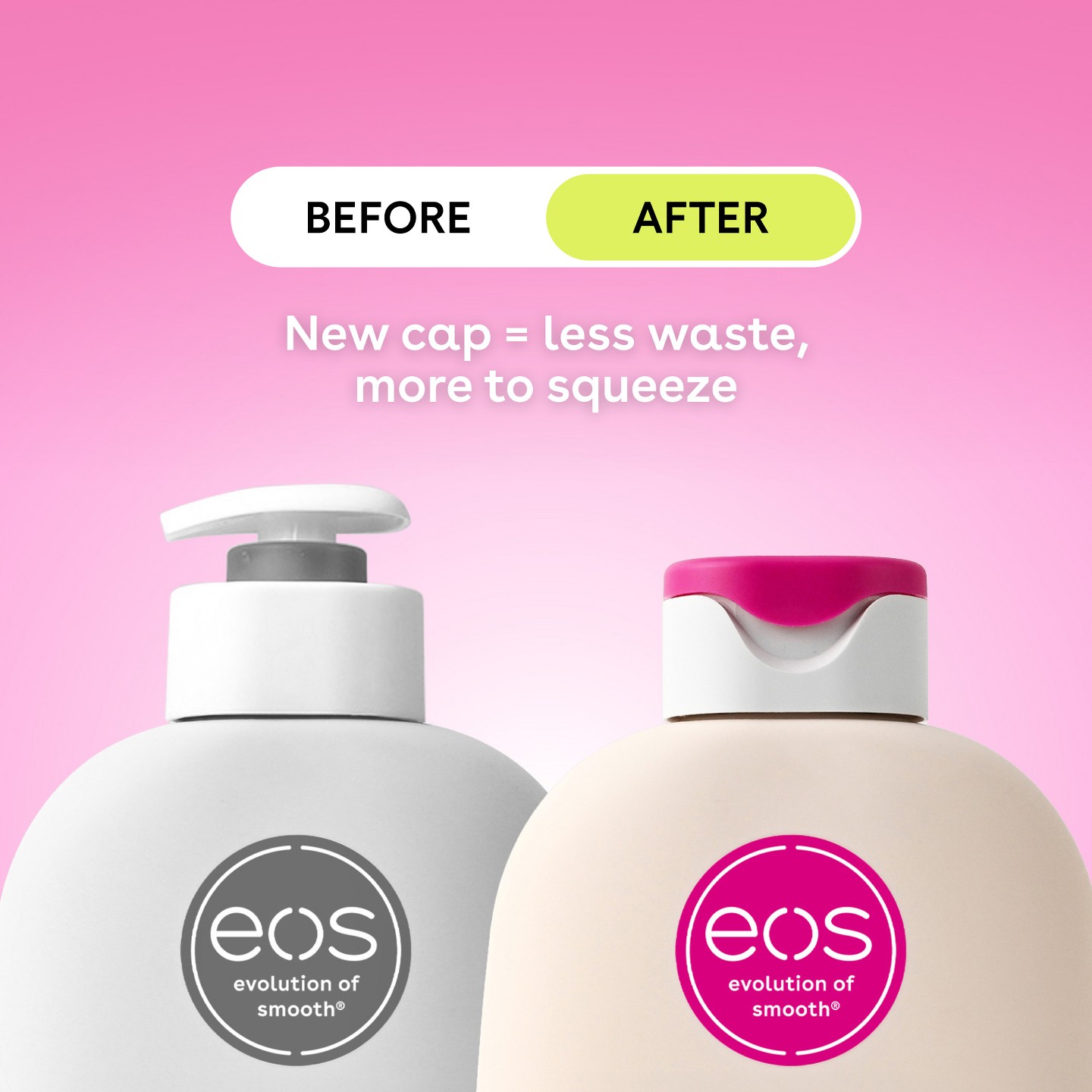 Увлажняющий лосьон для тела eos Shea Better 24H, Strawberry Dream, 16 oz — фото 3