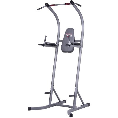 Body Champ PT620 Multi Functional Power Tower Workout Machine with 5 Circuit Stations for Upper Body Strength Training