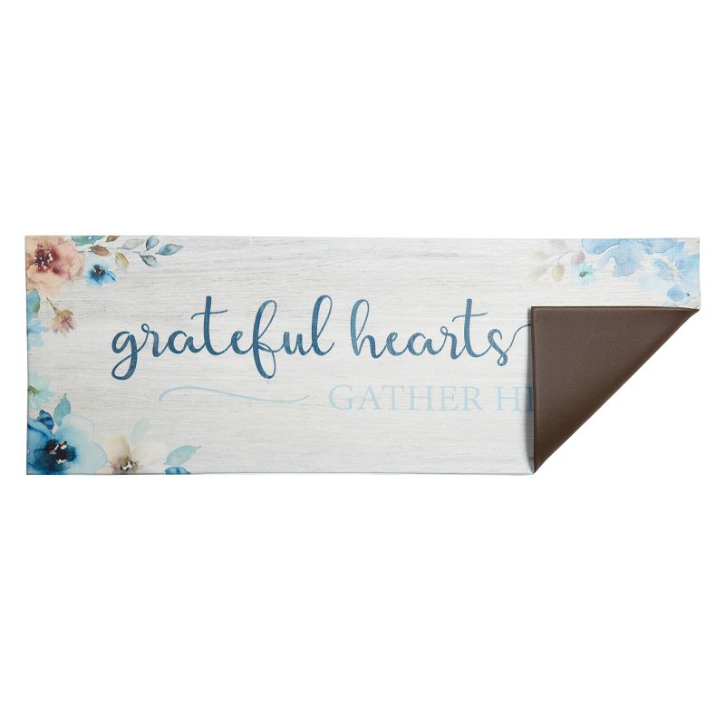20&#34;x55&#34; Oversized Cushioned Anti-Fatigue Kitchen Runner Mat Grateful Hearts Gather - J&#38;V Textiles, 3 of 6