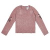 Nicole Miller Toddler Girls 2 Piece Chenille Top and Pants Set - 3 of 4