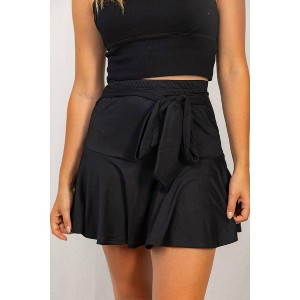 Women's Sassy Tiered Skort - White Birch - 1 of 3