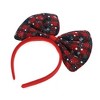Unique Bargains Classic Halloween Headband 4.72" Diameter Deep Red 1 Pc - 4 of 4