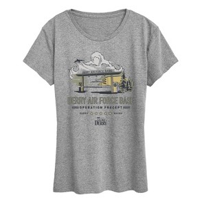 Women's IT: Welcome to Derry Welcome To Derry Air Force Short Sleeve Graphic T-Shirt - Heather Grey - 4X - 1 of 4