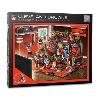 NFL Cleveland Browns 500pc Purebred Puzzle