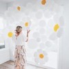 PartyWoo Foil Balloons Daisy White Flower 43 28 19 Inch 8 pcs - 3 of 4