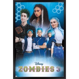 Trends International Disney Zombies 3 - Group Framed Wall Poster Prints - 1 of 4