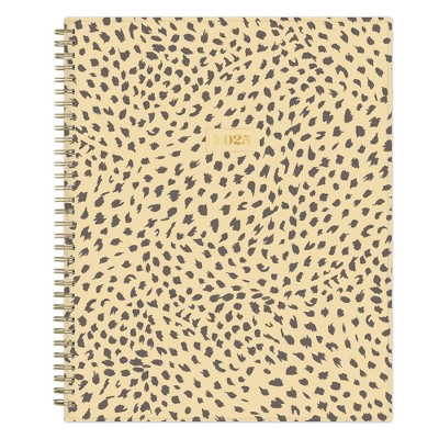 The Everygirl Planner 2025 Weekly/Monthly Planner 11.18"x9.37" Wirebound Pebble Path Tan