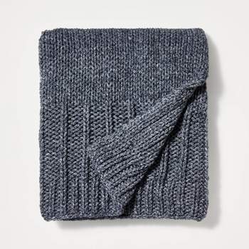 Chunky Knit Throw Blanket - Threshold™ designed with Studio McGee