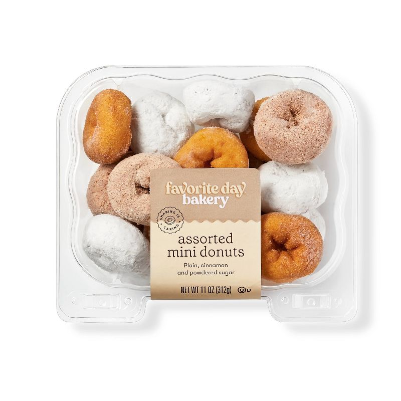 Assorted Mini Donuts - 11oz - Favorite Day&#8482;, 1 of 5