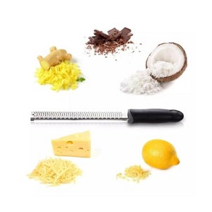 Kitcheniva Stainless Steel Cheese & Citrus Grater Zester - 1 of 2