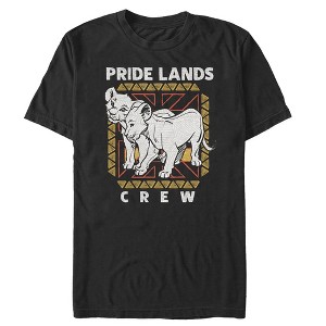 Men's Lion King Simba & Nala Pride Lands Crew T-Shirt - 1 of 4