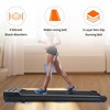 BestParts Under Desk Walking Pad Treadmill – 2.5 HP, 300 lb Capacity, 0.6-4.0 MPH, LED Display & Remote - 3 of 4