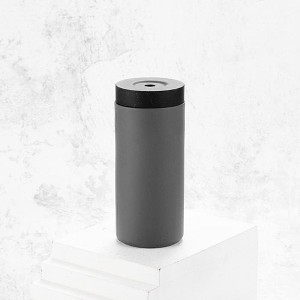 Silicone disinfection bottle, kitchen sink soap, bathroom pressing table top essential oil lotion packaging bottle, gray - 1 of 4