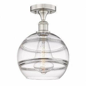 Rochester - 1 Light Semi-Flush Mount In Industrial Style-11.75 Inches Tall and 10 Inches Wide - 1 of 1