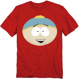 Men's South Park Cartman Smile Face T-Shirt - 1 of 4