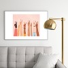 Nadja Peace Metal Framed Art Print - Deny Designs - 2 of 4