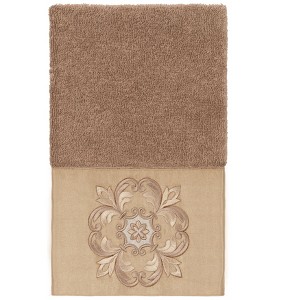 Linum Home Textiles 100% Turkish Cotton ALYSSA Embellished Towel Set - 1 of 1