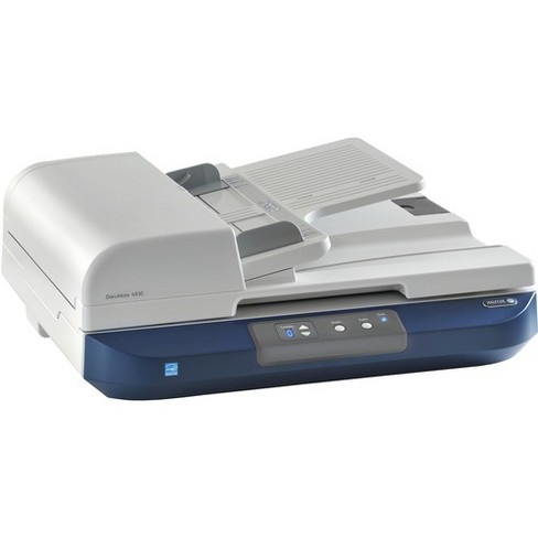 Xerox Documate 4830 Flatbed Scanner - 600 Dpi Optical - 24-bit Color - 8-bit - 50 Ppm (mono) - 30 Ppm (color) Usb : Target