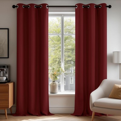Deconovo Grommet Blackout Curtains, 2 Panels, OEKO-TEX Certified