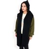 Anna-Kaci Women's Knitted Hooded Scarf with Versatile Design and Warm Ribbed Texture for Stylish Comfort and Winter Protection - 4 of 4
