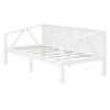 KIGFTSOD Elegant design Twin size Daybed, White - 3 of 4