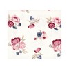 Hudson Baby Infant Girl Cotton Flannel Receiving Blankets, Dusty Rose Floral, One Size - 3 of 4