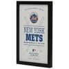 MLB New York Mets Baseball White Framed Wood Sign Panel - 2 of 4