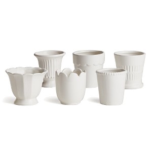 Plum & Post Mirabelle Mini Cachepots Set Of 6 - 1 of 4
