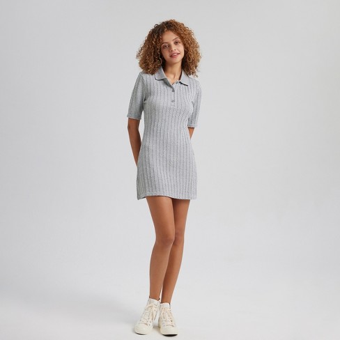 Women's Cap Short Sleeve Fit & Flare Knit Skater Dress - Wild Fable™ Mauve  Xs : Target