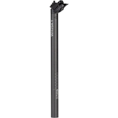 WHISKY No.7 Carbon Seatpost - 27.2 x 400mm, 18mm Offset, Matte Carbon