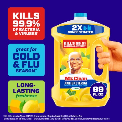 Mr. Clean Lemon All-Purpose Floor Cleaning Liquid - 99 fl oz