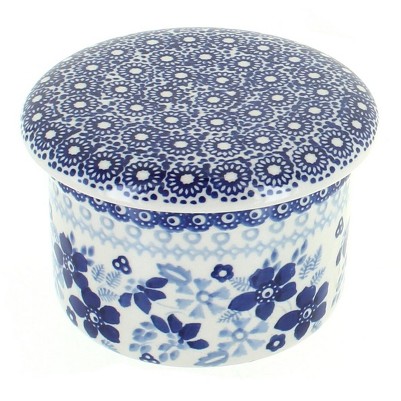 vintage blue daisy