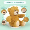 BenBen Teddy Bear Stuffed Animal Bulk, 5 Pack 8 in Plush Bear Toy Gifts for Kids, Girls, Brown - 3 of 4
