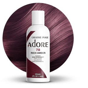 Creative Image Adore Semi-Permanent Hair Color - 78 RICH AMBER - Haircolor Dye - 1 of 3
