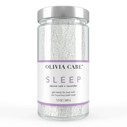 Olivia Care Lavender Bath Salts - Sleep - 12oz : Target
