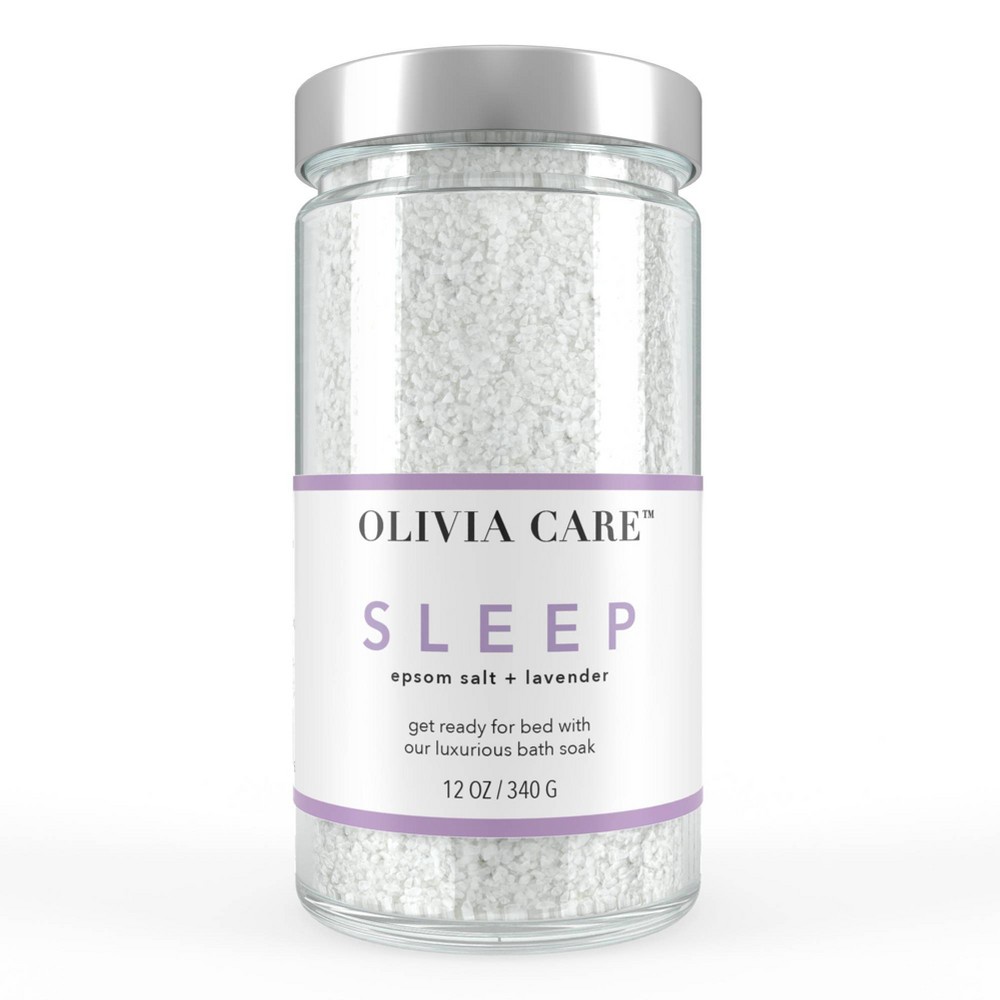 Photos - Shower Gel Olivia Care Lavender Bath Salts - Sleep - 12oz