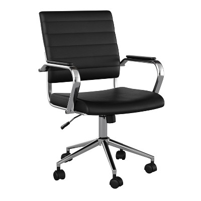 Upholstered Office Swivel Chair - Martha Stewart