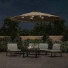 vidaXL Cantilever Garden Parasol Taupe Polyester, Steel 118.1 in - 2 of 4